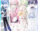 TRPG・IRIAM・活動用の立ち絵制作します 【商用利用可！！】可愛くてかっこいい魅力な立ち絵を制作します イメージ4