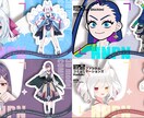 商用利用可！イラスト再現3Dモデル制作します 配信・VTuber向けアバター！VRoidベースでコスパ◎ イメージ4