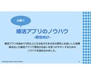 必勝‼︎アプリ婚活のノウハウ-男性向け-教えます 婚活アプリを5年使って導き出したノウハウを詰め込みました。 イメージ2