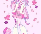 かわいい全身イラスト描きます キャラクターの魅力を引き出す可愛い全身イラストを描きます！ イメージ4