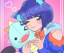 商用利用OK！理想のキャラクター描きます 等身イラストをアニメ塗りでどんなキャラにも挑戦します！ イメージ2