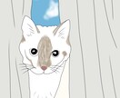 大切な人との思い出をイラストにします 結婚式の前撮り写真・大切な思い出をイラストにします イメージ3