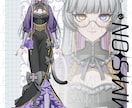 スタイリッシュなキャラクターをデザインします パーツ分け・モデリング・三面図作成など柔軟に対応いたします！ イメージ8