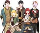 ゲーム用イラスト制作承ります 自作アプリゲームなどに最適です！ イメージ1