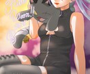 アイコン・1枚絵 ポップで可愛いイラスト制作します SNSのアイコンやサムネイル等に使えるイラストを制作します イメージ5