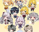 もちっとミニキャラかわいく描きます VTuber、サムネ、動画、グッズなど幅広くご利用可能！ イメージ4