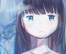アイコンやサムネ、女の子メインの絵を描きます 優しさと悲しさと、想いのこもった絵をあなたに。 イメージ3