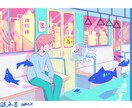 かわいいイラスト作成します ゆるふわで優しい世界観をあなたにお届け♪ イメージ3
