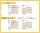 見やすく伝わる間取り図を丁寧に作成いたします チラシ・資料に使いやすいシンプルな間取り図を作成いたします イメージ2