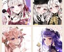 SNS等で使えるアイコンを制作します 女の子のイラストを描くのがすきです♪ イメージ1