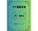 マヤ暦×キャリア診断◇7項目のサポートが付きます 【自分の強みを活かす仕事がわかる】本質・才能のPDF鑑定書 イメージ2