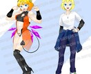 IRIAM用立ち絵を作成させて頂きます あなただけの立ち絵で配信を楽しもう イメージ3