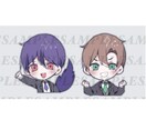 可愛い夢絵、ペア画をお描きします ペア画を2000円でお描きします！ イメージ1