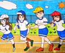 A4でアナログのオリジナルイラストを描きます アナログのオリジナルイラストなら線描く書房がオススメ イメージ10