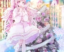 企業案件有・一枚絵、立ち絵、キャラデザ制作します あまい飴細工のようなときめく可愛い世界を描いています イメージ6