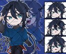 ミニキャラ立ち絵を受けつております 1ヶ月内納品を心がけております イメージ1