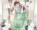 女性向けイラストを描きます 女の子は可愛く、男の子はイケメンに！現役連載漫画家による制作 イメージ3