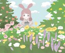 ふんわりイラスト3点セット描きます アイコンや挿絵などでイラストをお探しの方 イメージ9