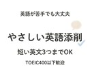 初心者OK｜英語添削・英語メールをやさしく直します ・英語が苦手でも安心・やり直し英語を丁寧にサポートします イメージ1