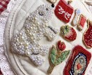 ペットのお顔のブローチ作ります 美大在学中です。デッサン力を生かして丁寧に刺繍します。 イメージ4