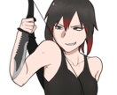 Vtuber・TRPG等立ち絵描きます 2Dイラストの立ち絵を作成します イメージ1