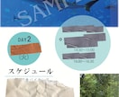 決定した沖縄旅行プランをPDFの旅のしおりにします 高品質の画像やイラストでオリジナルの旅のしおりや旅行プランに イメージ7