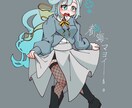 かわいいイラスト、お描きします ポーズや表情の指定もおまかせも可能です！ イメージ7
