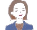 アイコン向けの似顔絵イラストを制作します シンプルでお洒落な線画の似顔絵／自画像を元に制作も可能 イメージ2