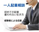 あなたの得意をビジネスに 夢の実現を応援いたします 雇われない生き方を 起業歴22年の私が独立起業相談に乗ります イメージ1