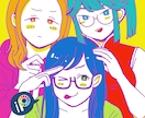 リアリティ&コミカルな人物絵を作成します リアリティとデフォルメのバランスがとれたイラストを作成⭐︎ イメージ1