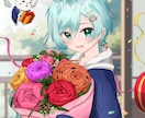 要望に沿ったイメージイラスト、一枚絵を描きます イベントグッズ用やlive２D用パーツ分けも受け付けてます イメージ3