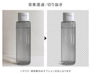 画像加工・背景透過を丁寧に行います 商品の魅力を引き出す、自然で違和感のない仕上がり。 イメージ2