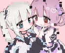 かわいいアイコン作ります 超絶デフォルメ可愛く仕上げます♡ イメージ4