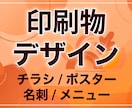 プロがチラシや名刺・ポスターのデザインを作成します 【入稿データ対応】各種印刷物作成・写真レタッチ単体もOK イメージ1