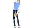 可愛いイラストを描きます 可愛い女の子のイラストをメインに描いています！ イメージ2