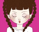 今ドキ♡かわいい似顔絵イラストを提供します SNSアイコンやヘッダー、恋人・友達とのお揃いに是非✨️ イメージ3