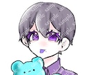 SNS向けアイコン作成します 動物などのキャラの部分は指定することが出来ます イメージ2