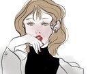 お写真をお洒落な似顔絵イラストにします 写真だと堅苦しい時、お洒落なイラストを如何ですか？ イメージ3