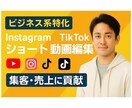 広告やビジネス集客のショート動画制作いします SNS・Webで反応を高める動画を制作します。 イメージ1