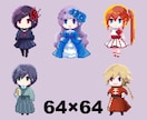 あなたの「うちの子」をドット絵にします アイコン・サムネイル・ワンポイントなどに イメージ3