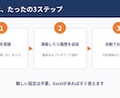 連絡漏れゼロにします 顧客フォロー管理Excelシート【自動アラート付】 イメージ5