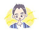 アイコン・似顔絵・イラス描きます レトロでポップなアイコンを、最短1日でお描きします！ イメージ6