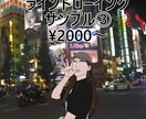 値下げ中】おしゃれ&シンプルな似顔絵を描きます 韓国で大流行したシンプル似顔絵！思い出をプレゼントしませんか イメージ3