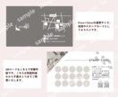 Canvaでショップカード、名刺を作製します 優しい雰囲気が得意です♪QRコード、地図作製も可能！ イメージ4