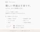 ほぼ丸投げOKのホームページを制作します 6ページまでOK｜最短24時間でデザイン3案・文章作成込み イメージ2