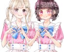 イラストオーダー受け付けます オリジナルキャラお描きします。 イメージ3