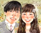 あたたかみのある似顔絵を描きます キラキラしたなんだかときめく、そんな似顔絵を目指しています。 イメージ5