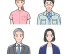 働く人物イラスト・ビジネスイラスト描きます 書籍の挿絵やWEB、動画など幅広い媒体に。 イメージ6