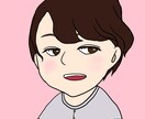 あなたの似顔絵アイコンを制作します SNSやプロフィールにぴったりのオリジナルアイコンです！ イメージ1