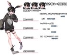 最短3日で幅広い用途のキャライラストを描きます 1年で約350枚描いた早筆が素早くワクワクをお届けします✨️ イメージ2